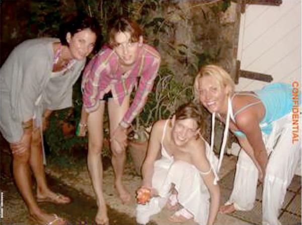 Various females on Island in 2006 including Nadia. Marcinkova.