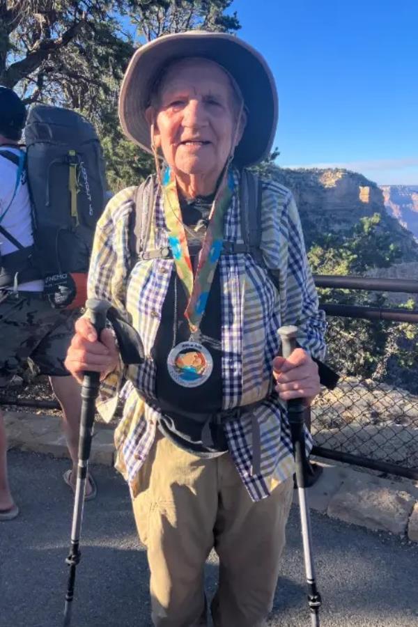 Grand Canyon record set by 92-year-old Alfredo Aliaga Burdio 