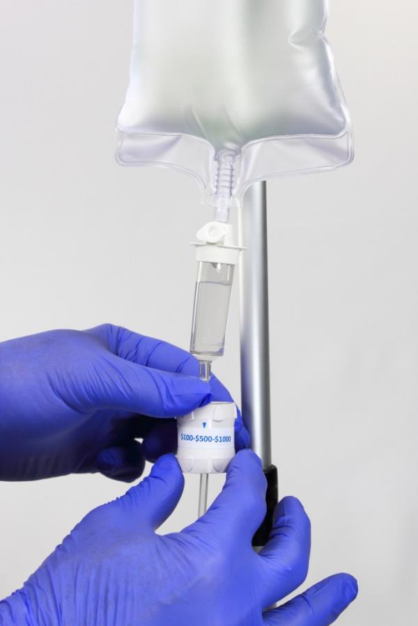stock image of an IV 