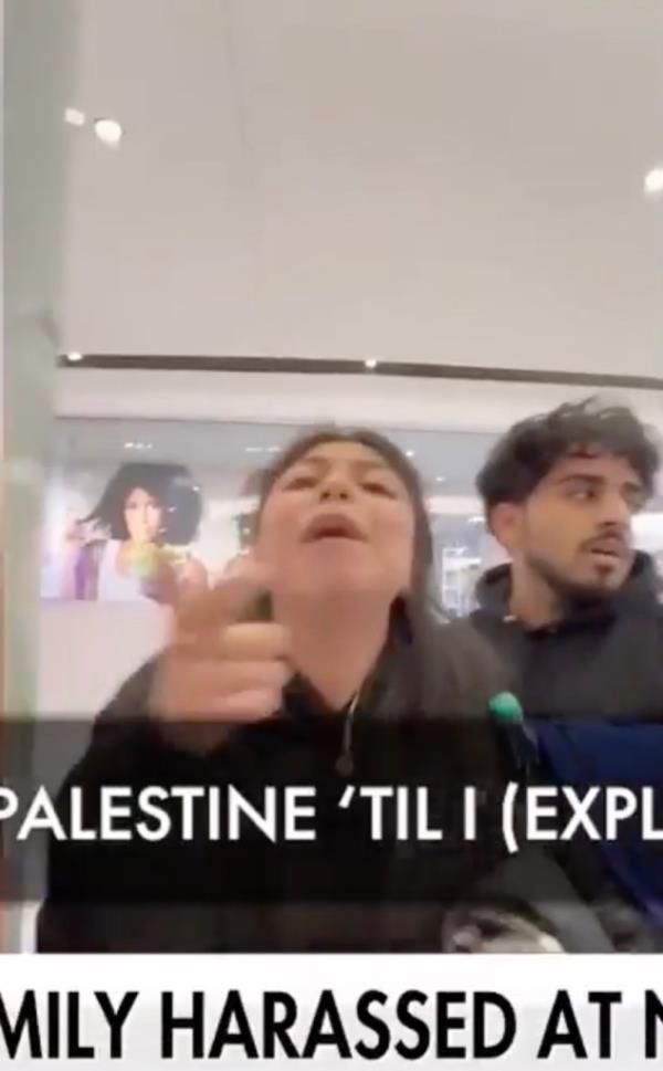 Woman harrasses girl with IDF jacket