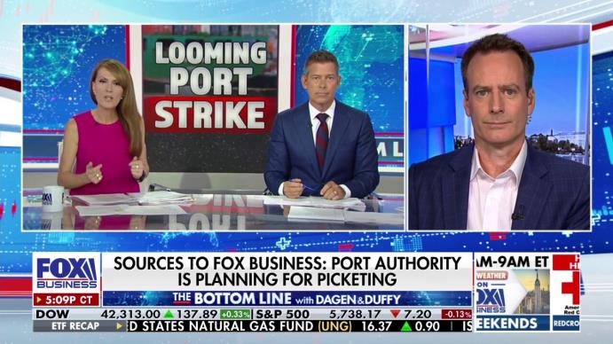 Chris Butler, CEO of Natio<em></em>nal Tree Company, explains why he and other businesses are hoping for a resolution to a potential port strike with the holidays approaching on 'The Bottom Line.'