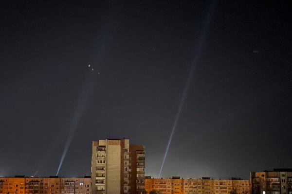 Russian drone and missile attack in Lviv